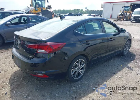2020 Hyundai Elantra Limited из США, поврежденный, VIN KMHD84LFXLU073418